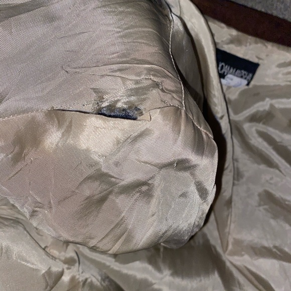 Joan and Marsha Navy and Brown Blazer Size 10 - Picture 8 of 8